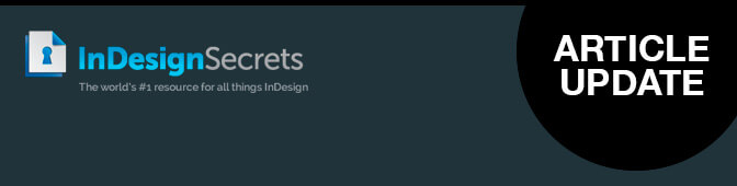 indesign secrets article